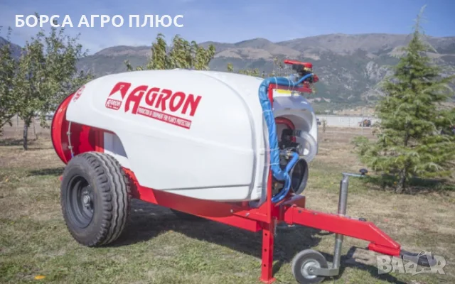 Agron Прикачна пръскачка вентилаторна - 1000 л., снимка 7 - Селскостопанска техника - 55409456