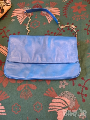 Zara чанта естествена кожа , снимка 2 - Чанти - 55002861