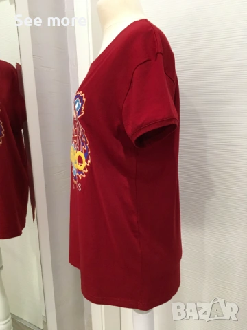 KENZO Made in France дамска тениска XL, снимка 3 - Тениски - 54208356