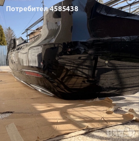 Задна броня GLS x166 AMG