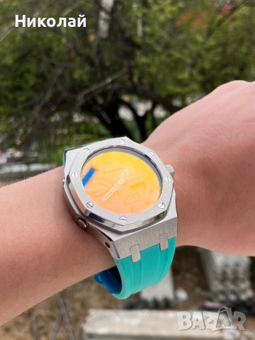 Casio G-Shock Tiffany Blue GA2100 Mod AP style