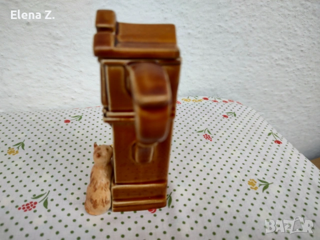 Красив и рядък чайник на Кардю - часовник с махало, снимка 13 - Декорация за дома - 54000085