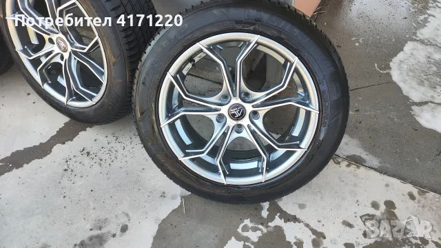 Продавам 4бр джанти с гуми и Втулки за VW