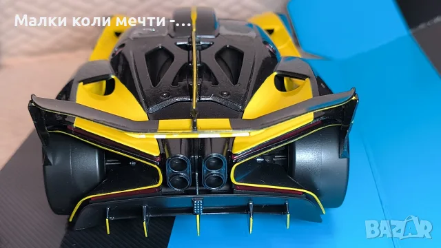 Метална количка Bugatti, чисто нова, мащаб 1:18 , снимка 6 - Колекции - 55479469