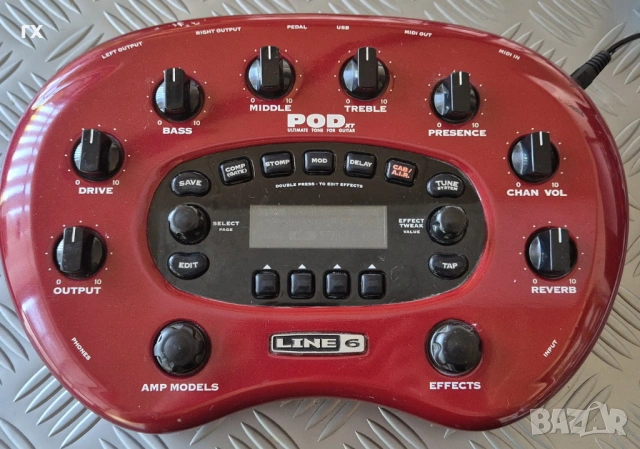 Line 6 POD X3 Live – Легендарен китарен процесор (Dual Tone),  Line 6 POD XT, снимка 4 - Ресийвъри, усилватели, смесителни пултове - 54281947
