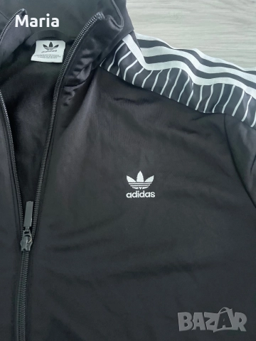 Adidas Originals дамско спортно горнище с цип, снимка 2 - Суичъри - 55434355