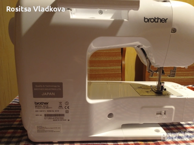 Шевна машина Brother Innovis A15, снимка 5 - Шевни машини - 54122819