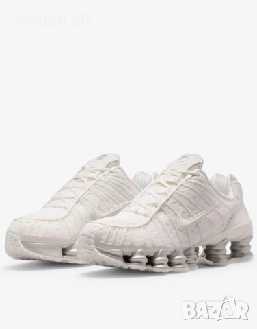 Оригинал! NIKE Shox TL Shoes White дамски маратонки