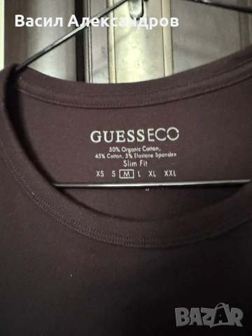 Мъжка тениска Guess, снимка 2 - Тениски - 54759038