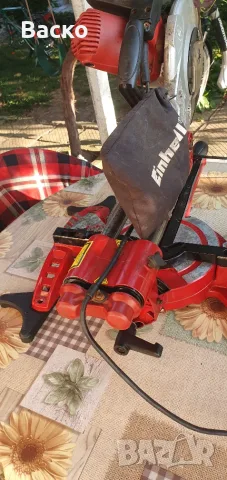 Потапящ циркуляр/пендула/ с изтегляне Einhell TC-SM 2131/1 Dual, 1800 W, 210 мм, снимка 4 - Циркуляри - 55501182