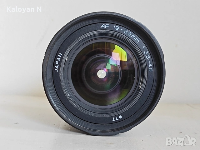Обектив Tokina 19-35mm f/3.5-4.5 за Canon EOS / EF байонет, снимка 4 - Обективи и филтри - 54777085