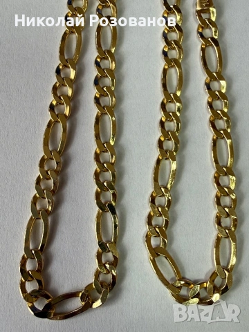 Мъжки златен ланец НОВ, снимка 6 - Колиета, медальони, синджири - 54278284