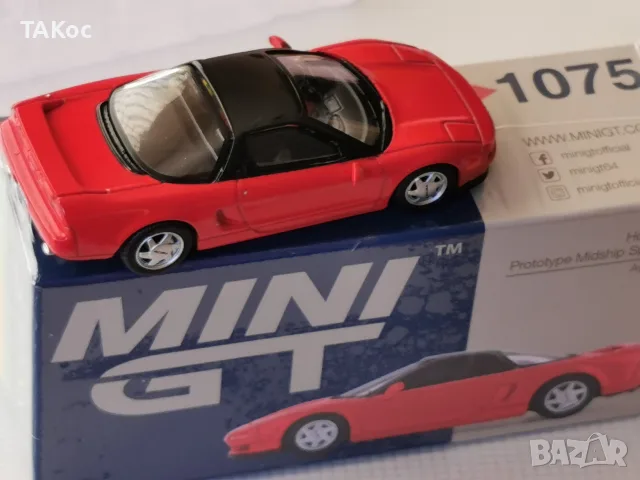 Mini GT No.1075 Honda NS-X Prototype Midship Sports 1989 Ayrton Senna w/ Figure, снимка 2 - Колекции - 55617253