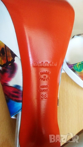 Baldinini оригинални дамски обувки размер 38 Сандали Балдинини, снимка 3 - Дамски елегантни обувки - 55243550