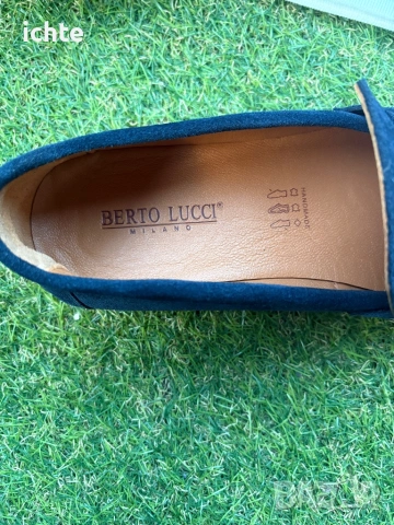 Италиански луксозни мокасини - мъжки 41 номер Roberto Lucci Milano - Handmade, снимка 3 - Мокасини - 54239187