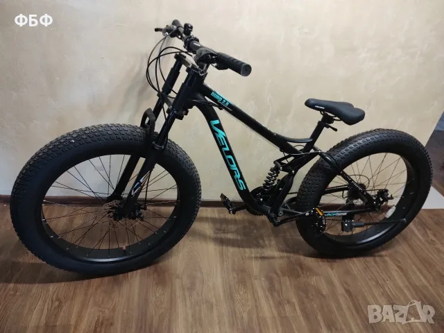 Велосипед,колело Velors Fat Bike, снимка 2 - Велосипеди - 55605747