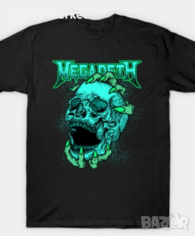 Megadeth тениски с принт