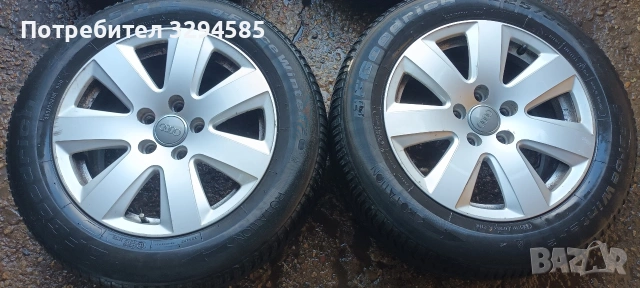 пподавам гуми с джанти за WV,Audi 16"5x112, снимка 3 - Гуми и джанти - 55111992