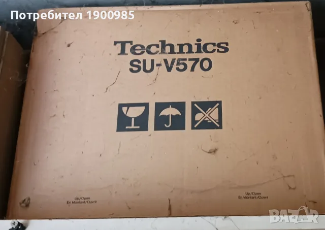 Усилвател Technics SU-V570(неработещ), снимка 2 - Ресийвъри, усилватели, смесителни пултове - 55298357