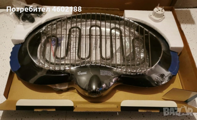 Електрическа грил скара 2000W - нова, снимка 2 - Скари - 54511074