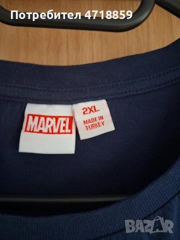 Марвълска тениска Capitain America, снимка 5 - Тениски - 55001568