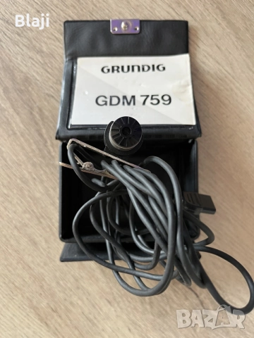 Виндич микрофон grundig, снимка 4 - Микрофони - 55247256