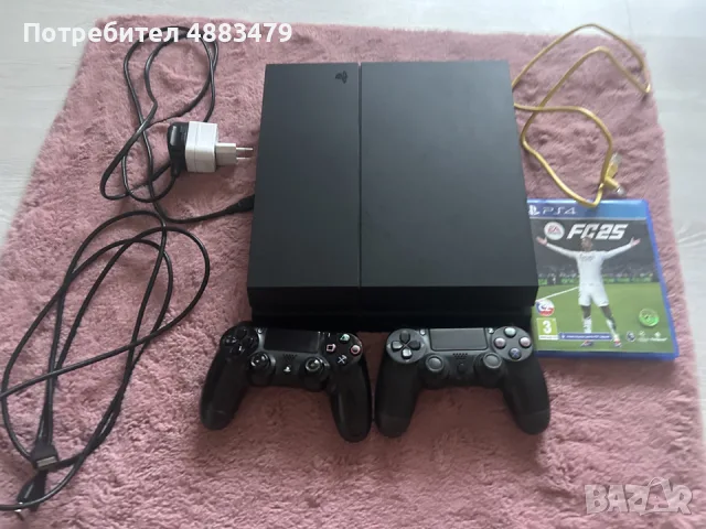Продавам ps4 с 2 игри
