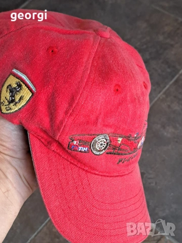 оригинална винтидж шапка Ferrari F1 - 2000 35/3, снимка 14 - Шапки - 54726465
