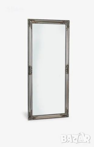 Красиво бароково огледало 70x90 см JYSK (сиво / барокова рамка), снимка 5 - Огледала - 55349442
