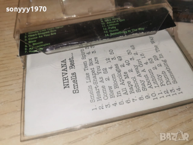 NIRVANA 0106261853H2E6R, снимка 3 - Аудио касети - 54741794