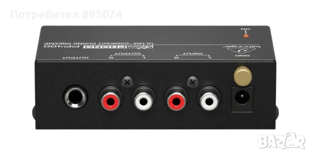 Предуслвател / усилвател за слушалки  Behringer PP400 , снимка 2 - Ресийвъри, усилватели, смесителни пултове - 55622243