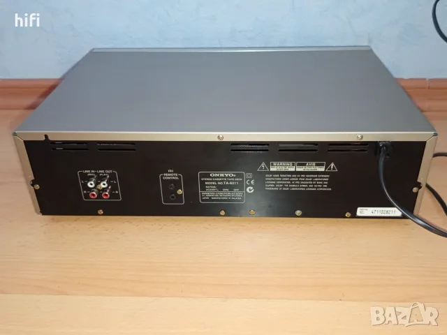 Двуглав касетен дек Onkyo TA-6211, снимка 4 - Декове - 55326660