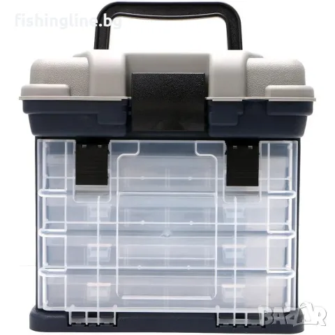 Layer Fishing Tackle Box – кутия за риболовни примамки и аксесоари, снимка 2 - Такъми - 55431457