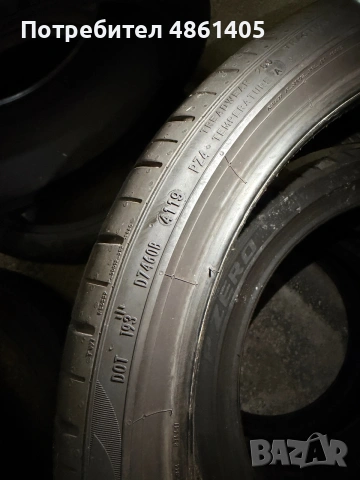 Летни гуми Pirelli Pzero, 205/40/18 DOT 2019, в много добро състояние. , снимка 2 - Гуми и джанти - 54970381