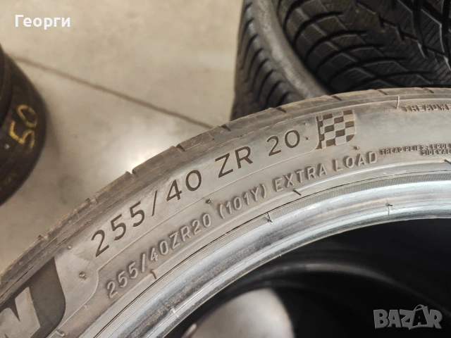 4бр.летни гуми 285/35/20-255/40/20 Michelin спорт пакет, снимка 10 - Гуми и джанти - 55242258