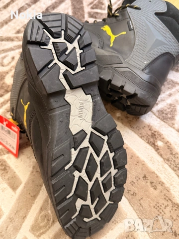 Високи работни обувки PUMA BORNEO MT MID S3, размер 42 (високи работни обувки), снимка 4 - Други - 55260316