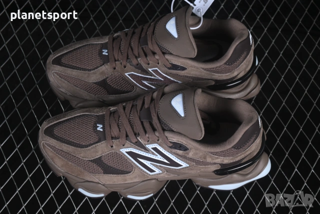 New Balance 9060 NB9060 Brown, снимка 4 - Маратонки - 55142679