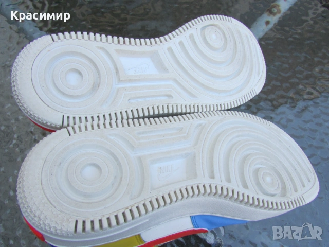 Дамски маратонки Nike Air Force 1 Shadow "Sail Multi", снимка 15 - Маратонки - 54397399
