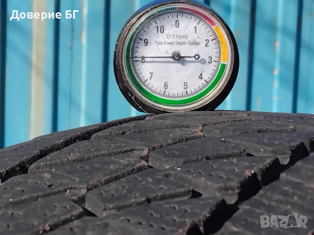 Гуми 225 65 16 C Ц Бриджистоун Bridgestone за бус 6 броя + нов внос. Не са нови!, снимка 3 - Гуми и джанти - 54113254