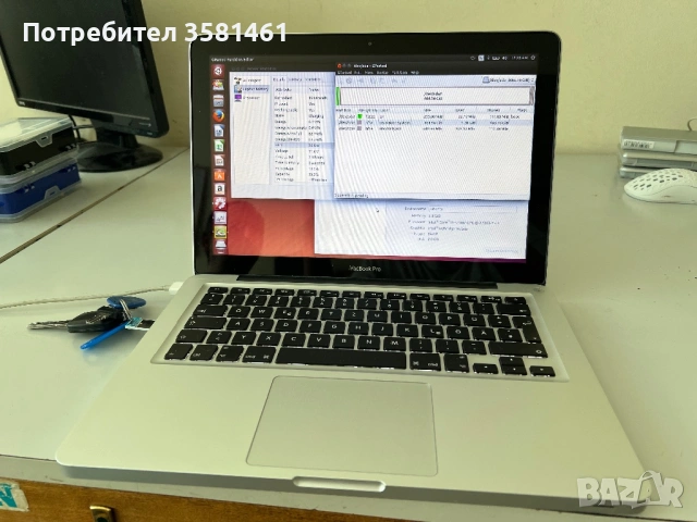 Macbook Pro 2012 mid, 500 gb 4gb рам 13 инчов