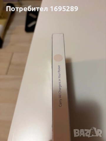 Преносима батерия Rorry 5000mah за iPhone и Apple Watch Розова, снимка 3 - Външни батерии - 54722753