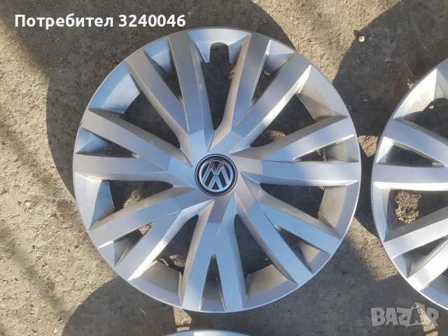 4бр. 16 цолови тасове за Фолксваген , снимка 2 - Аксесоари и консумативи - 54315485