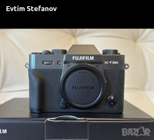 Fujifilm X-T30 - Тяло - антрацит (Charcoal Silver), снимка 5 - Фотоапарати - 54379387