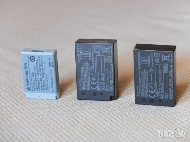 Оригинални батерии за Canon - LP-E17 LP-E12 NB-13L, снимка 3 - Батерии, зарядни - 55380394
