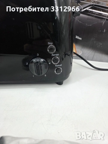 Тостер Zilan ZLN-2713 е с мощност 1400W и има 5 степени на изпичане, снимка 3 - Тостери - 54911654