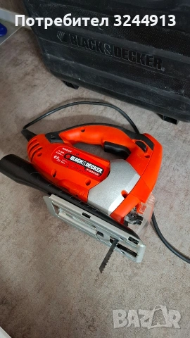 Английски електрически прободен трион (зеге) от марката Black & Decker KS999E 600W , снимка 7 - Други инструменти - 54947810