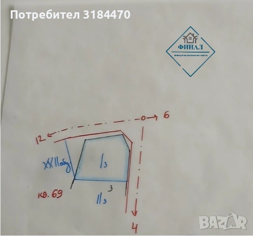 Парцел в регулация в с. Ветрино, обл. Варна  