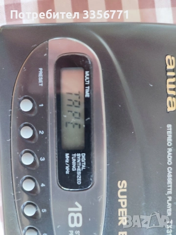 Продавам уокмен с радио aiwa tx310, снимка 4 - MP3 и MP4 плеъри - 55076453