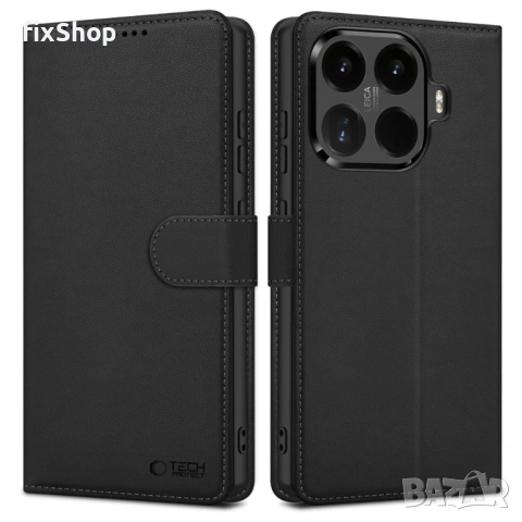 TECH-PROTECT WALLET XIAOMI 17T PRO BLACK, снимка 2 - Калъфи, кейсове - 54887357