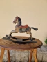 Прекрасна антикварна френска дървена фигура статуетка играчка , снимка 7
